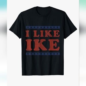 I like Ike graphic tee